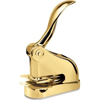 مهر برجسته رومیزی شاینی لوکس EGX GOLD (قطر 40 میلیمتر)