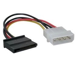 کابل تبدیل برق 4 پین به SATA مدل MR طول 17 سانتیمتر