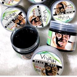 ماسک صورت ویواش مدل بلک حجم 200 میلی لیتر