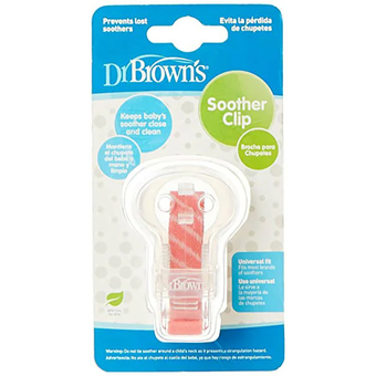 بند پستانک صورتی دکتر براونز DR.Brown’s