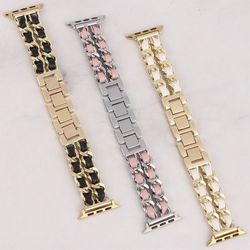 بند کارتیر چرمی اپل واچ سایز 38/40/41 میلیمتری