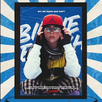 پوستر بیلی آیلیش billie eilish