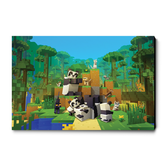 تابلو شاسی ماینکرافت کد12 | چوبی MDF | فروشگاه ماینکرافت کالا