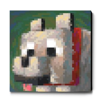 تابلو شاسی ماینکرافت کد8 | سایز9.5×9.5 سانتیمتر | فروشگاه ماینکرافت کالا