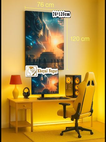 🟣 تابلوی گیمینگ / ورود به دنیای فضایی ها 🚀✨ _کد B38