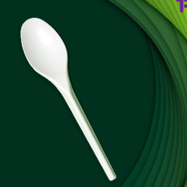 قاشق یکبارمصرف گیاهی تعداد 2000 عددی برند گلزیست