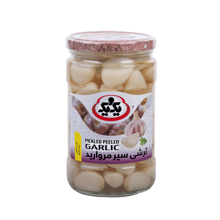 ترشی سیر مروارید یک و یک