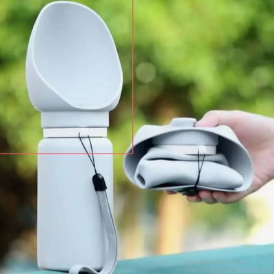 قمقمه آب سگ و گربه سیلیکونی 550 میلی لیتر