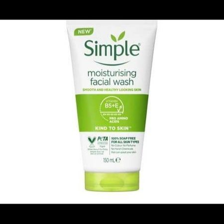 ژل شستشو سیمپل Simple مرطوب کننده مدل Moisturising انواع پوست حساس 150 میل