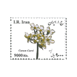 تمبر سری شانزدهم پستی (گیاهان دارویی ) کوچک 1395 کد 3444