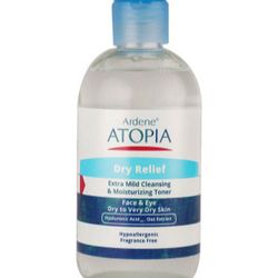 تونر ملایم چشم و صورت مناسب پوست خشک و خیلی خشک حجم 250 میل آردن