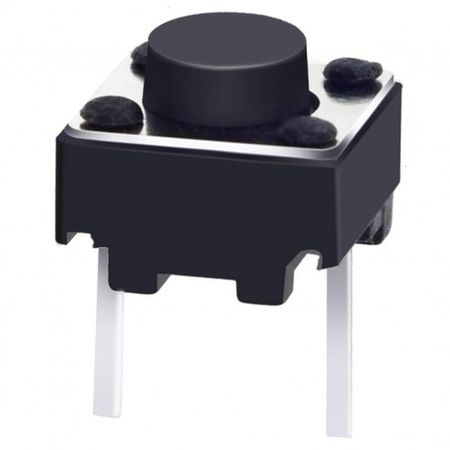 تک سوئیچ 6x6x6mm دو پایه (پوش باتن)