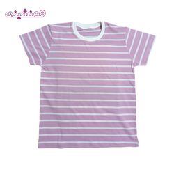 تیشرت راه راه صورتی