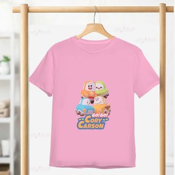 تیشرت کوری کارسون رنگ صورتی