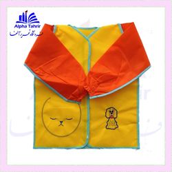 کاور لباس کار مهدکودک آستین دار