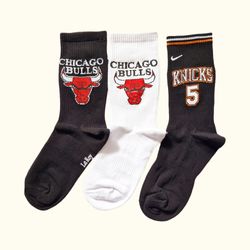 جوراب ورزشی بسکتبال نیکز و شیکاگو بولز