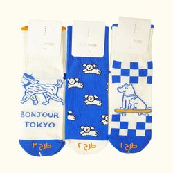 جوراب زنانه نیم ساق وِیس سگها