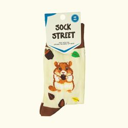 جوراب زنانه ساق دار ساک استریت سنجاب