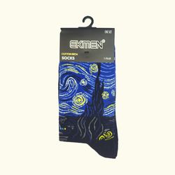 جوراب زنانه ساق دار اکمن شب پر ستاره