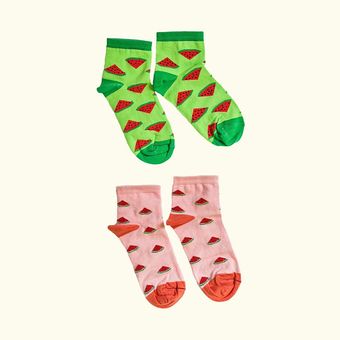 جوراب زنانه مچی ایرانی هندوانه