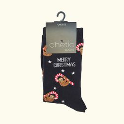 جوراب زنانه ساق دار چتیک تنبل آبنباتی