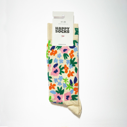 جوراب مردانه ساق دار هپی ساکز گل گلی