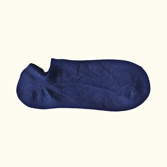 جوراب مردانه مچی قوزکی بامبو اکمن سرمه‌ای