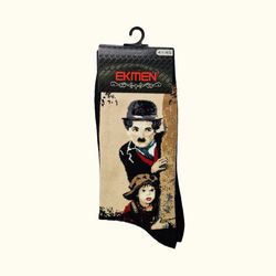 جوراب مردانه ساق دار اکمن چاپلین