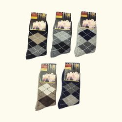 جوراب مردانه ساق دار پشمی اسکاچی کوکو هانا