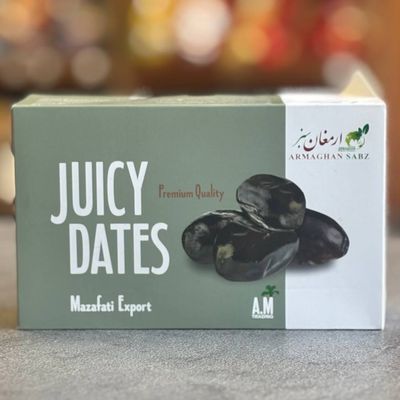 خرما مضافتی سالم ارمغان سبز 650 گرم