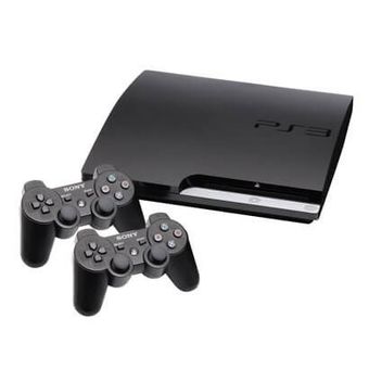 خرید PS3 اسلیم 160 گیگ همراه با دو دسته | قیمت ps3 slim 160GB همراه با دو دسته ریفر