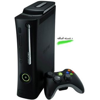 خرید ایکس باکس 360 الایت 120g همراه با دو دسته | قیمت Xbox 360 Elite دو دسته ریفر