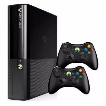 خرید ایکس باکس 360 سوپر اسلیم همراه با 200 بازی با دو دسته | Xbox 360 super slim ریفر