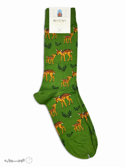 جوراب ساقدار زنانه ماکسیو طرح آهو