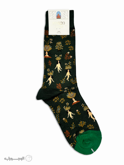 جوراب ساقدار زنانه ماکسیو طرح دختر برهنه