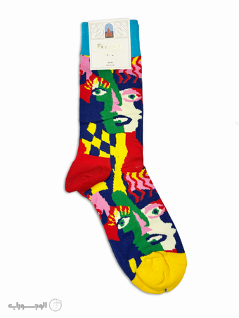 جوراب ساقدار زنانه ماکسیو طرح هنری