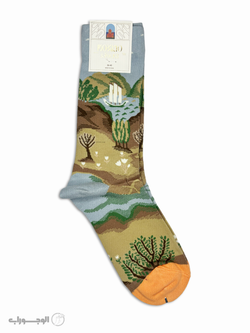 جوراب ساقدار زنانه ماکسیو طرح طبیعت