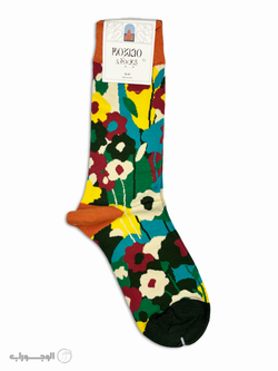 جوراب ساقدار زنانه ماکسیو طرح گل