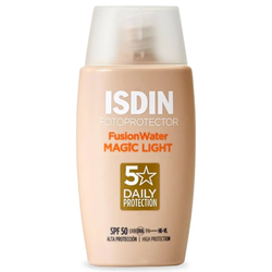 ضد آفتاب رنگی لایت ایزدین spf 50 حجم 50 میل