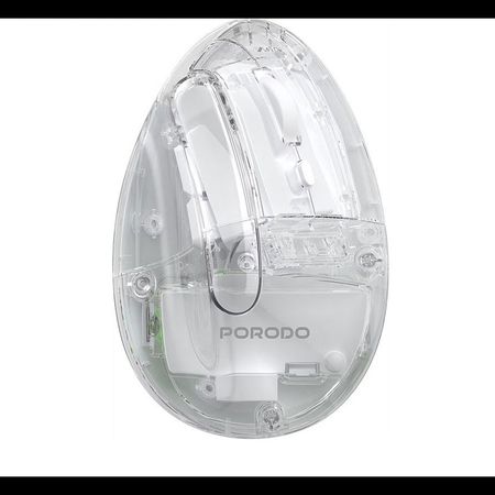 ماوس بی سیم شفاف پرودو مدل ETK01 ا Porodo Vertical 4800 DPI Wireless Mouse