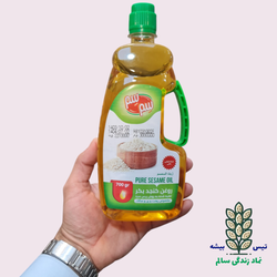 روغن کنجد بکر 700 گرمی آب حیات سم سم