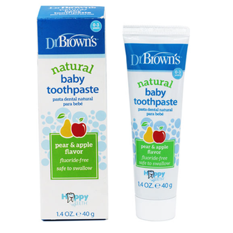 خمیر دندان گلابی و سیب دکتر براون Dr browns