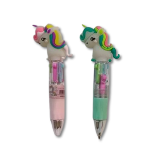 خودکار فانتزی اسب تک شاخ 4 رنگ