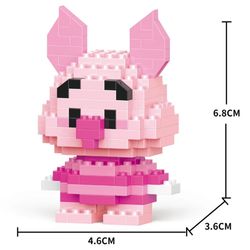 لگو فیگور ساختنی 200 تکه بریکس مدل پیگلت