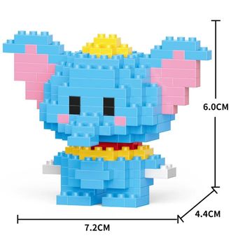 لگو فیگور ساختنی 209 تکه بریکس مدل دامبو