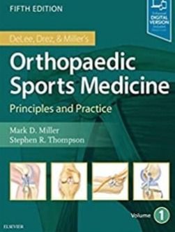DeLee, Drez and Miller’s Orthopaedic Sports Medicine 5th 2020