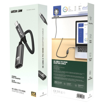 دانگل تبدیل type-C به HDMI 4K گرین لاین