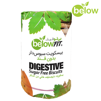بیسکوئیت دایجستیو300گرمی بدون قندبیلو
