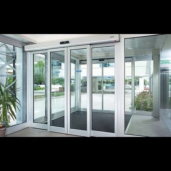 درب شیشه ای اتوماتیک اپراتور اسلایدینگ