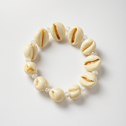 دستبند دست‌ساز صدفی